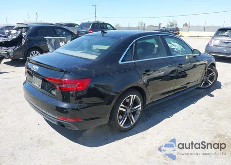 2017 Audi A4 2.0T Premium z USA, uszkodzony, nr VIN WAUENAF42HN055455